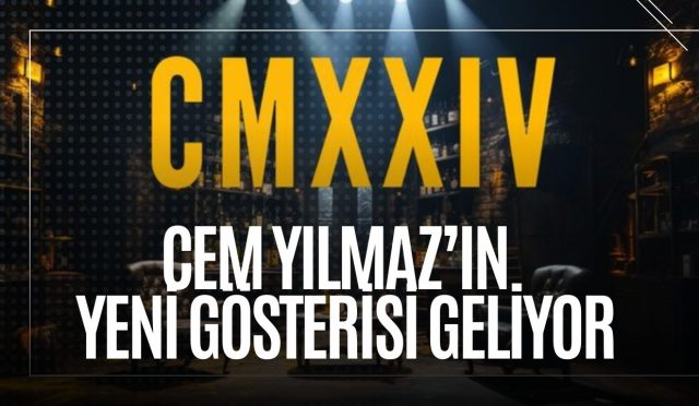 Cem Yılmaz’ın Yeni Gösterisi “CMXXIV” İle Geliyor!